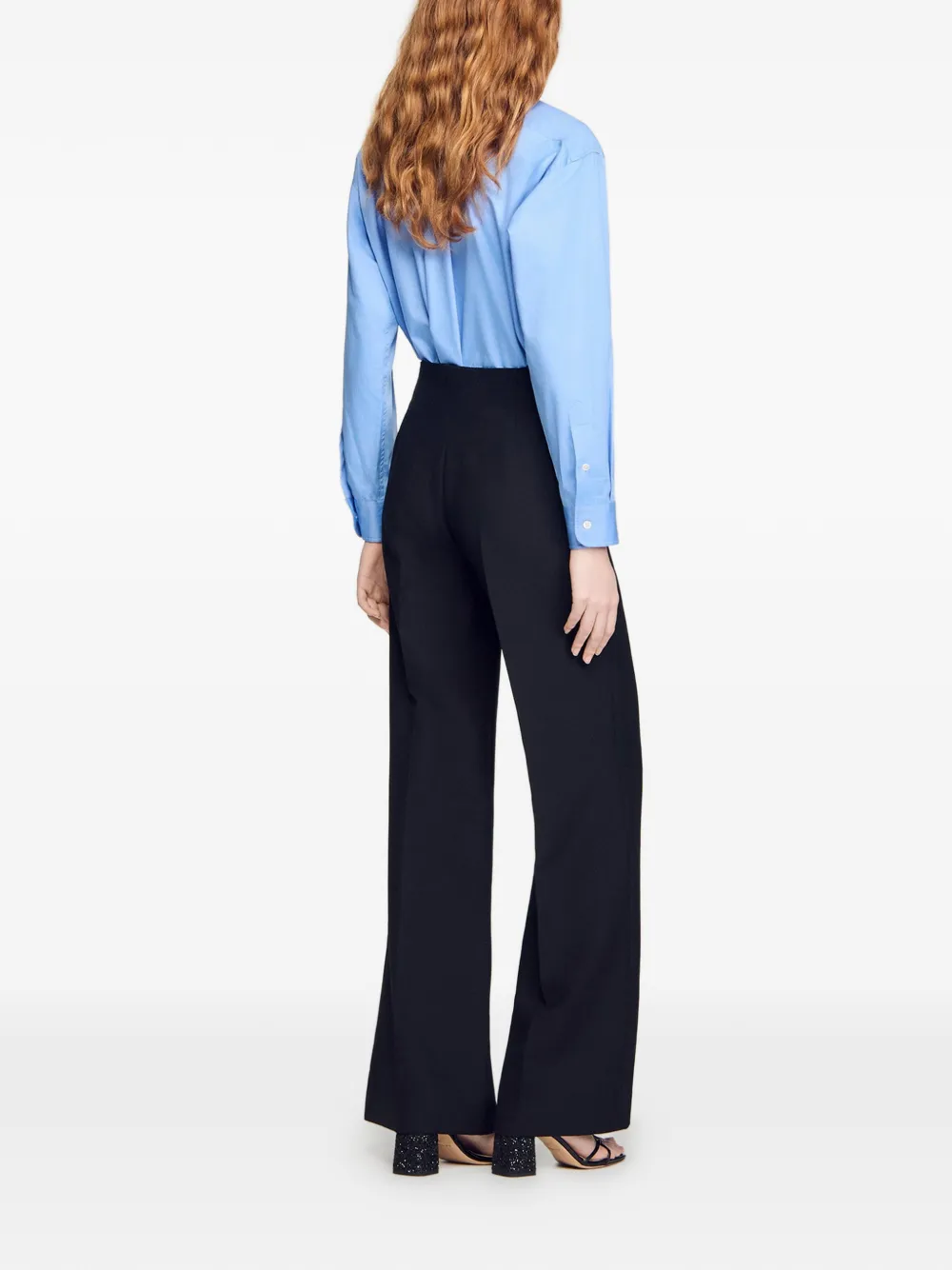  Sandro Tailored Trousers - Black 
