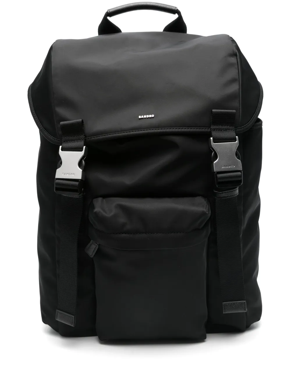 SANDRO sac à dos à logo | noir | Image 1