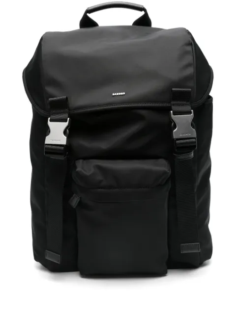 SANDRO logo-lettering backpack