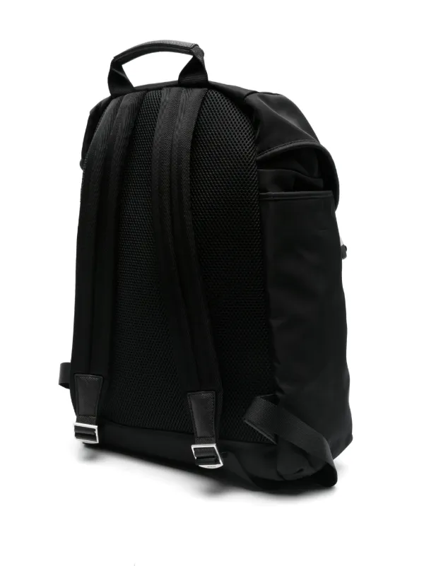 backpack recycled leather cte&ciel Black Sormonne Allura slight color variations may appear in the folds and inside the lining Maverick & Co Earthen Recycled