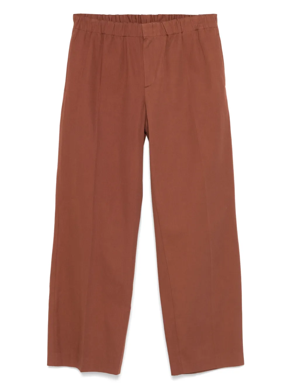 SANDRO organic-cotton trousers Bruin
