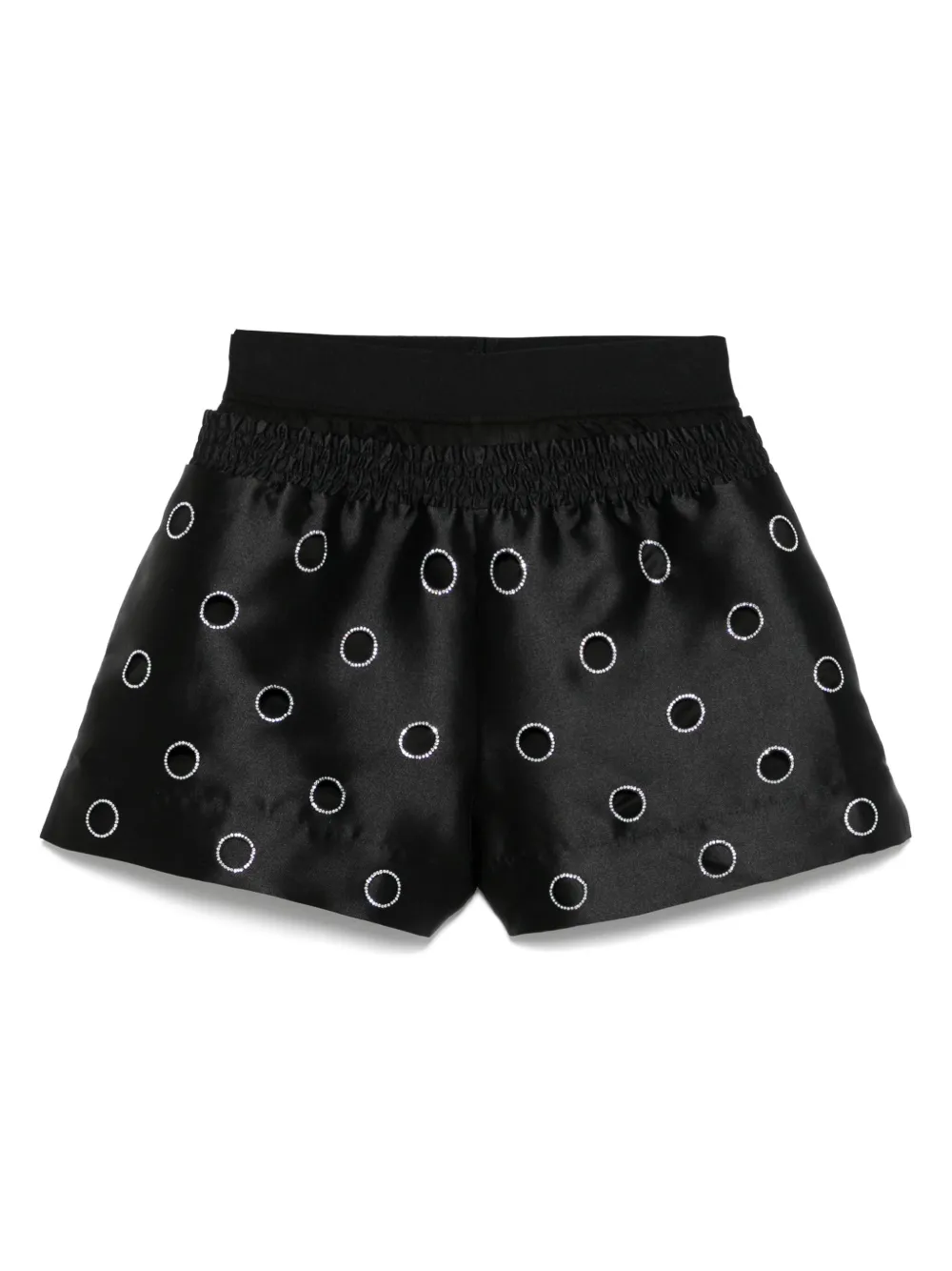 SANDRO Shorts met stippen Zwart