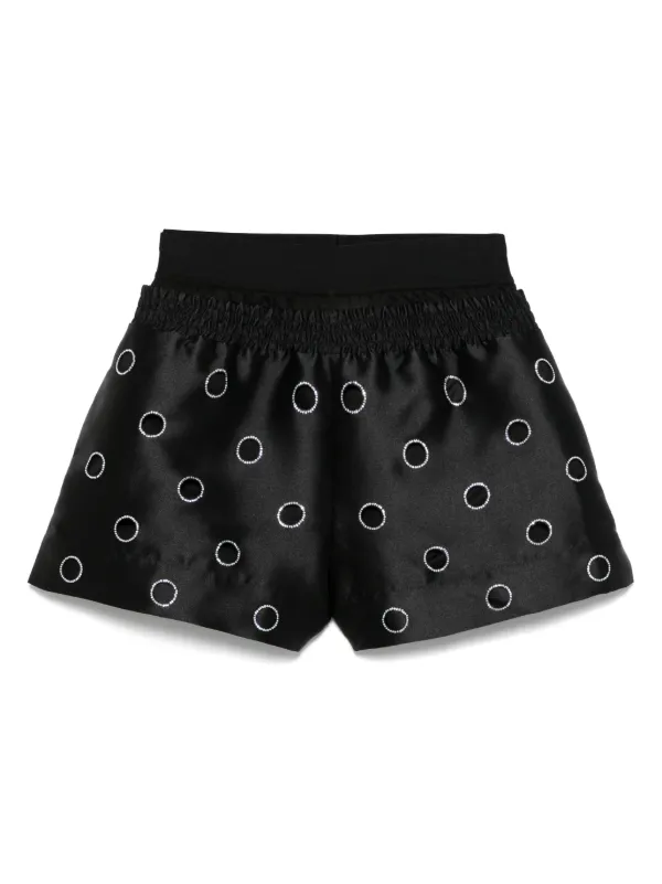 ＊人気＊ SANDRO  ショート ツイード プリーツスカート Decorative tweed shorts white / beige For Women | Sandro Paris