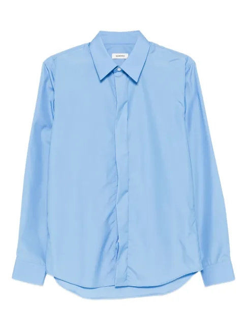 SANDRO button-down cotton shirt