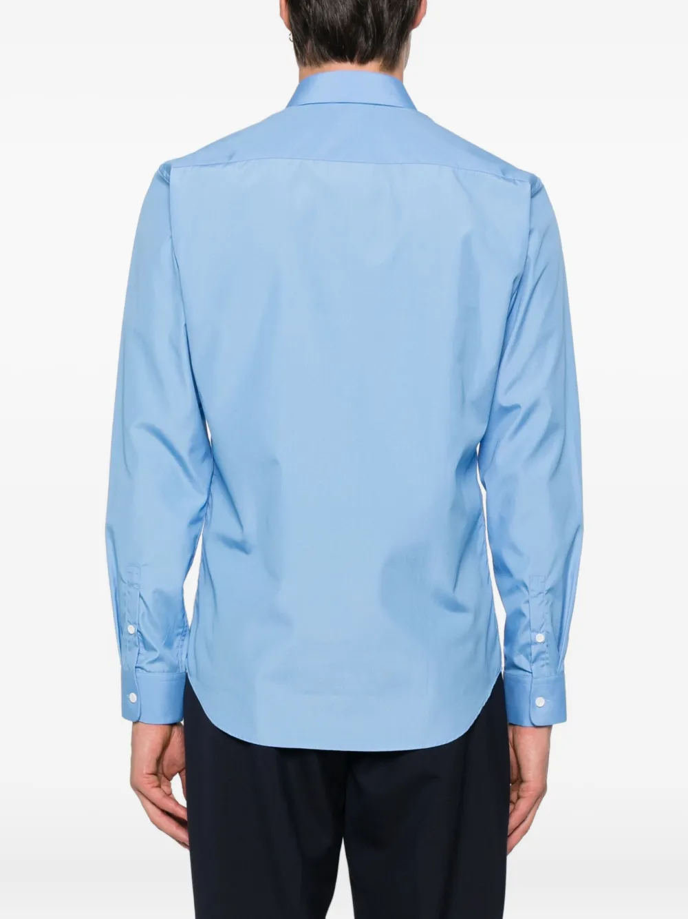 SANDRO Button-down overhemd Blauw