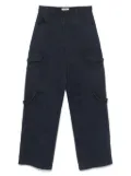 SANDRO cotton trousers - Blue