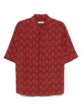 SANDRO printed shirt - Orange