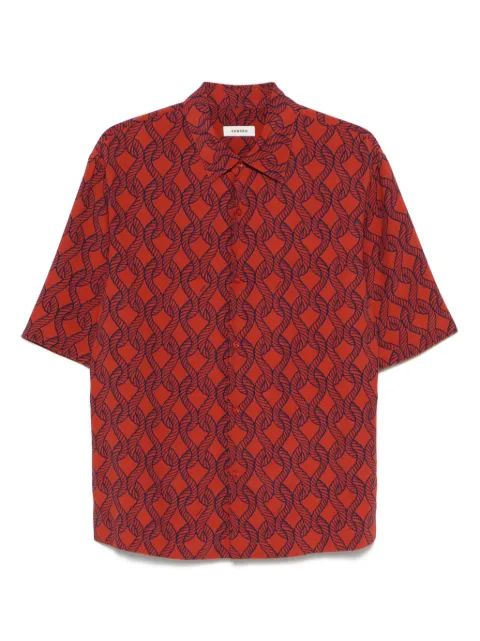 SANDRO Hemd mit Print