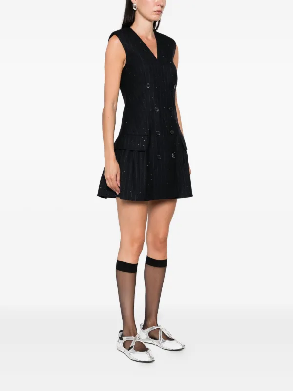 Robe Noire Courte Sandro Taille 38 – Sans Manches – Occasion Parfait état