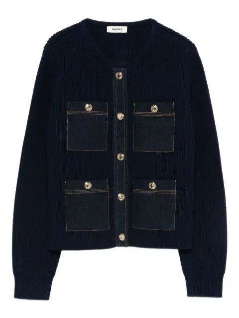 SANDRO button-up cardigan