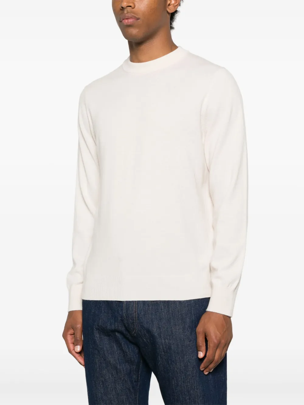 SANDRO Kasjmier trui Beige