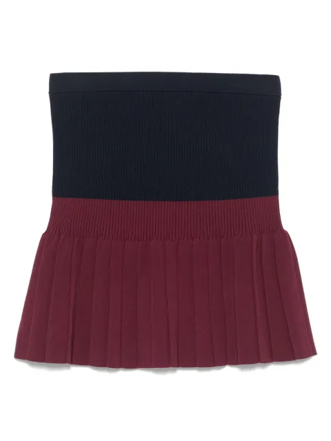 SANDRO plissé skirt