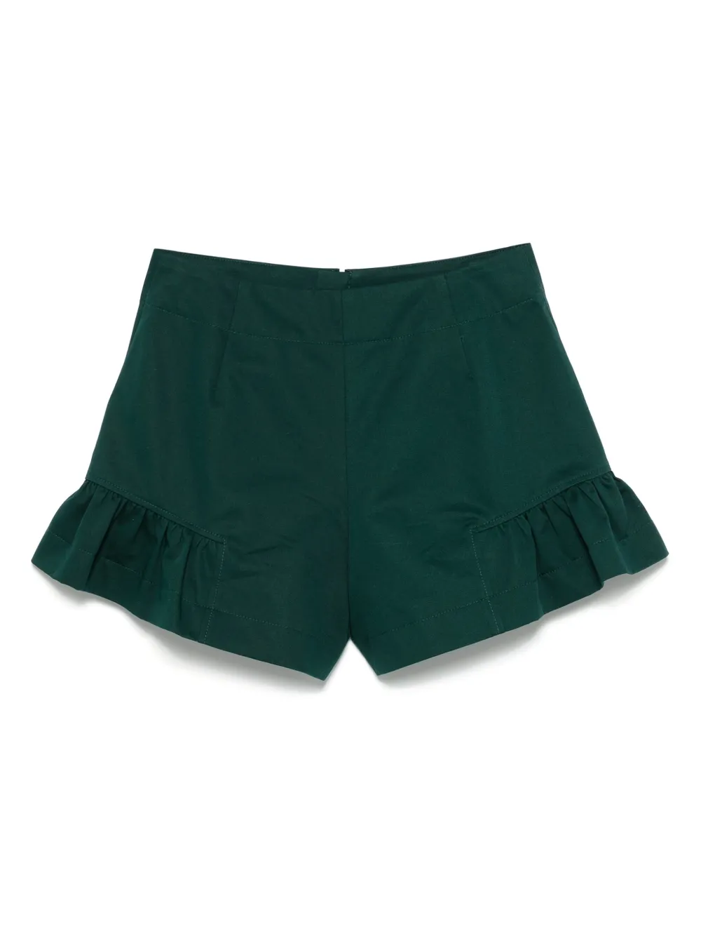 SANDRO shorts con detalle fruncido | verde | Image 1