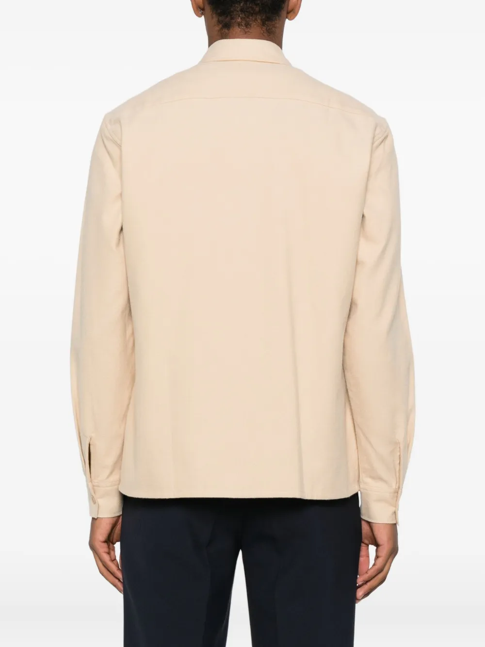 SANDRO Overhemd met klepzakken Beige