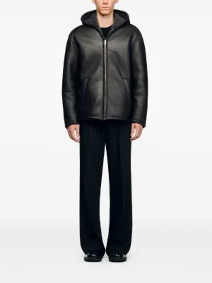 SANDRO メンズ レザージャケット通販 - FARFETCH