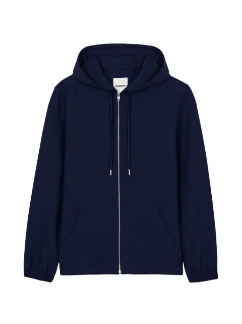 SANDRO hoodie con cierre