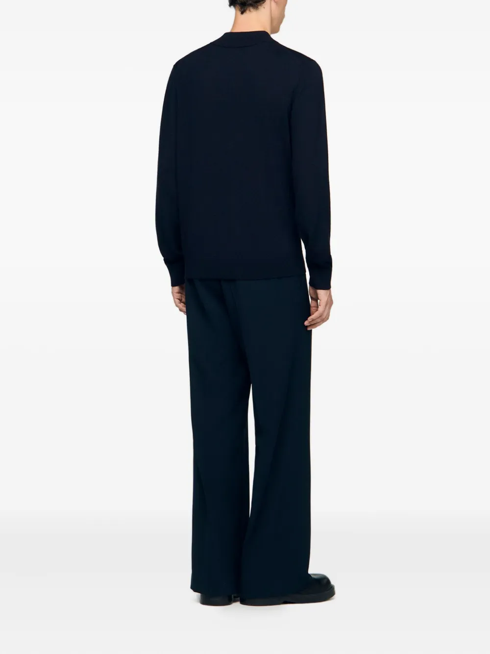 SANDRO Wollen trui Blauw