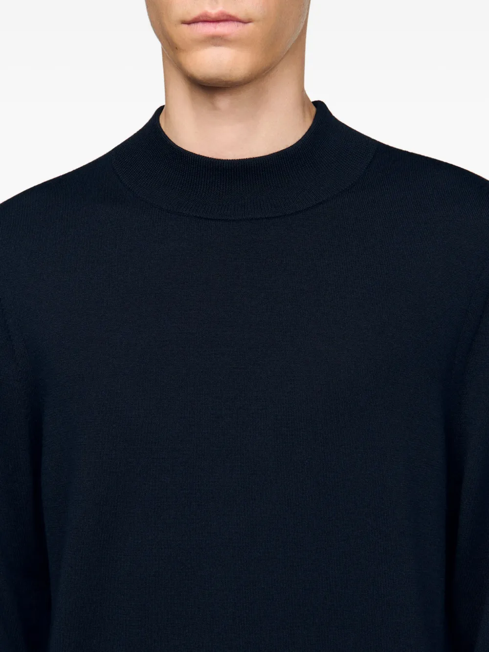 SANDRO Wollen trui Blauw