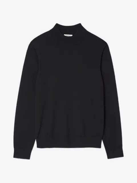 SANDRO wool sweater with high neck
