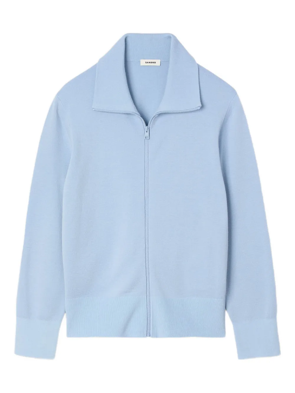 SANDRO Vest met rits Blauw
