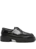SANDRO lace-up platform derby shoes - Black