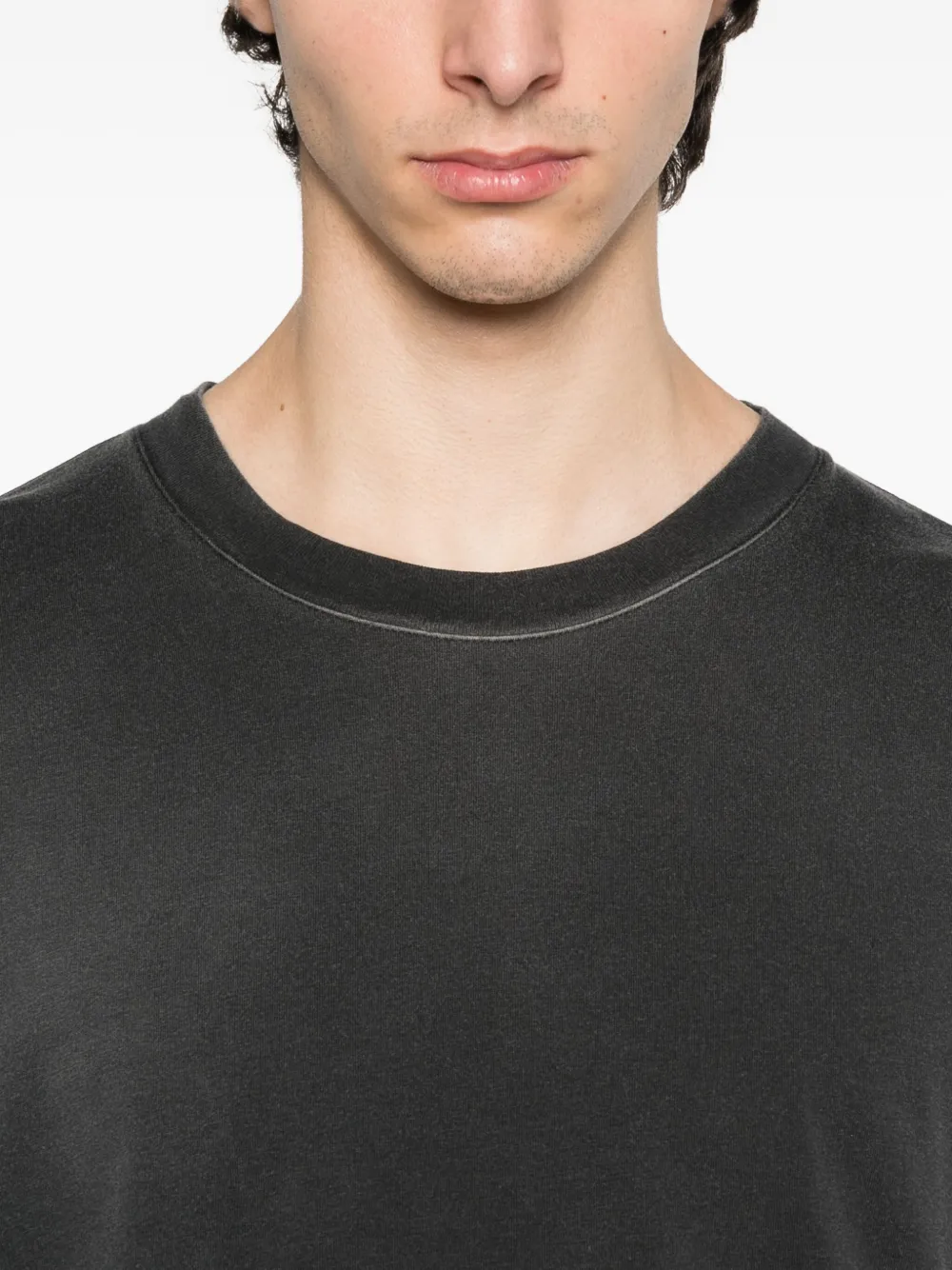 SANDRO Katoenen T-shirt Zwart