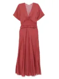 SANDRO printed dress - Red