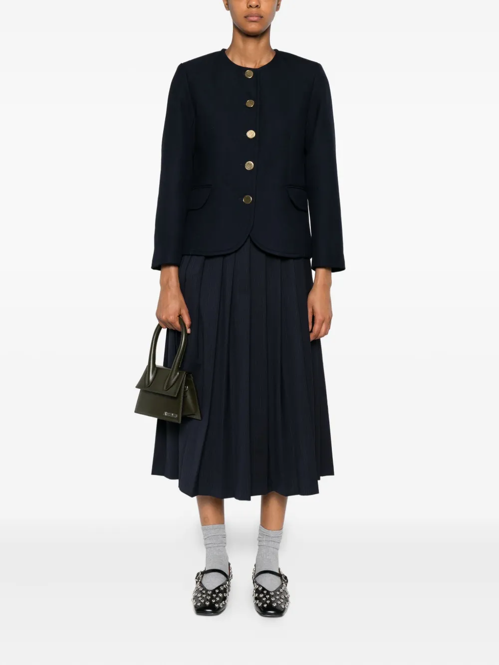 SANDRO button-front jacket | Fitted Jackets | Image 2