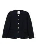 SANDRO button-front jacket - Blue