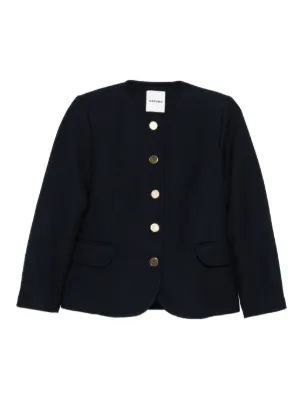 ★美品★ Sandro ジャケット SANDRO バイカラー デニムジャケット | ニュートラル | FARFETCH JP