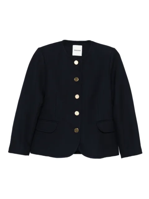 SANDRO button-front jacket