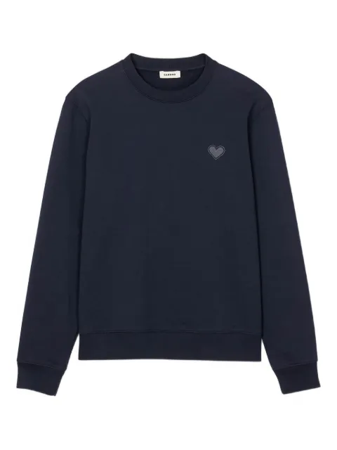 SANDRO heart sweatshirt
