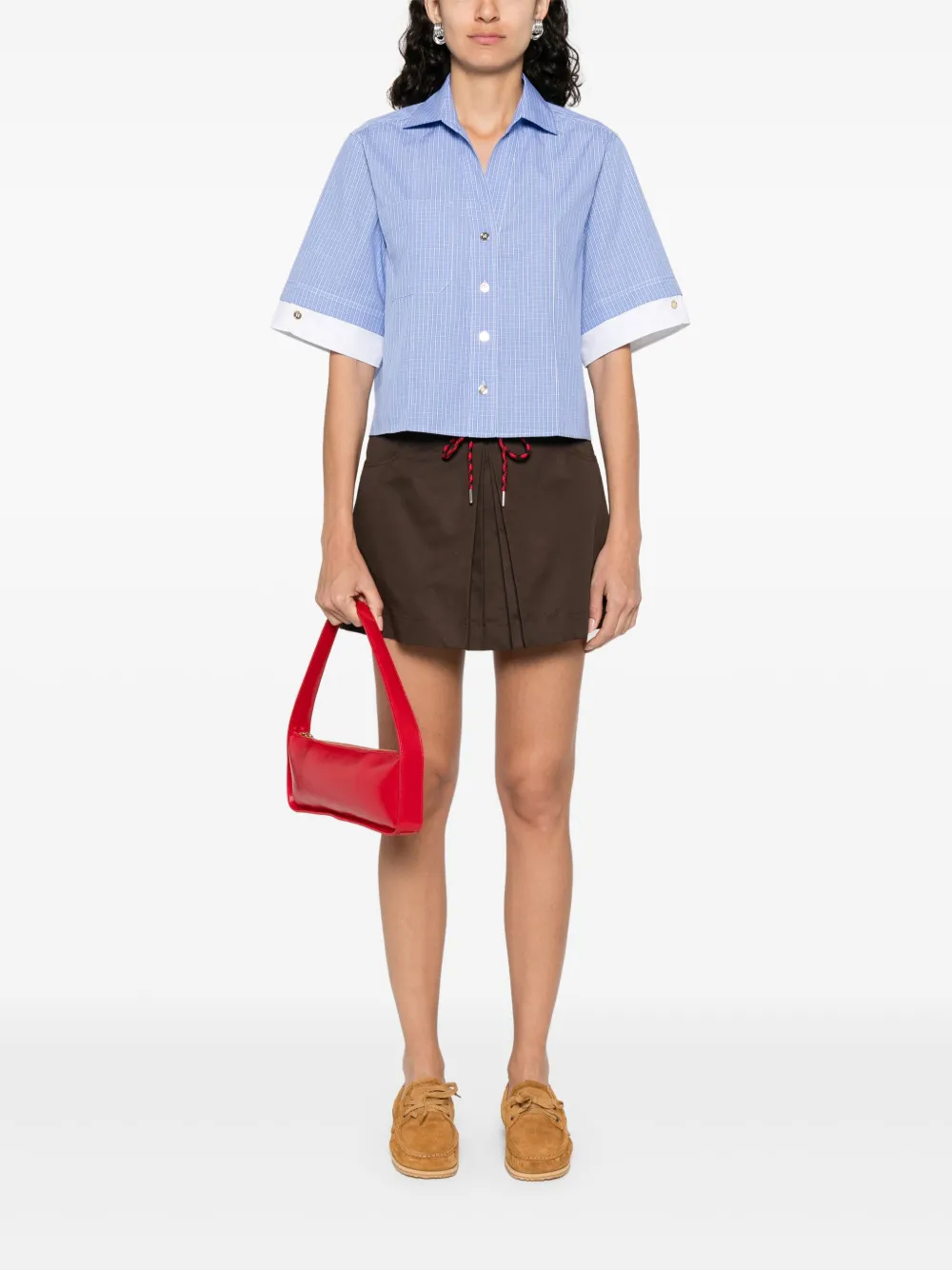 SANDRO check-print shirt | Shirts | Image 2