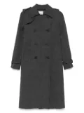 SANDRO crystal-embellished coat - Grey