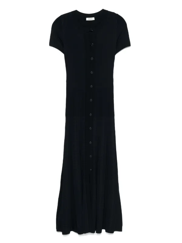 strapless open back dress SANDRO DAY DREAM MAXI DRESS IN VISCOSE-KNIT MAXI DRESS main image 1
