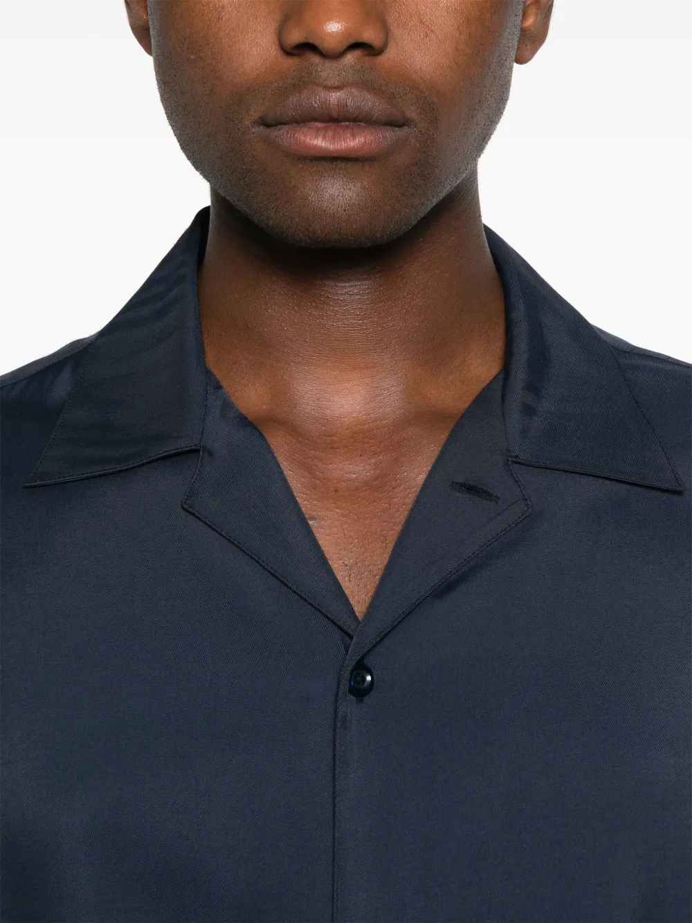 SANDRO Overhemd met lange mouwen Blauw