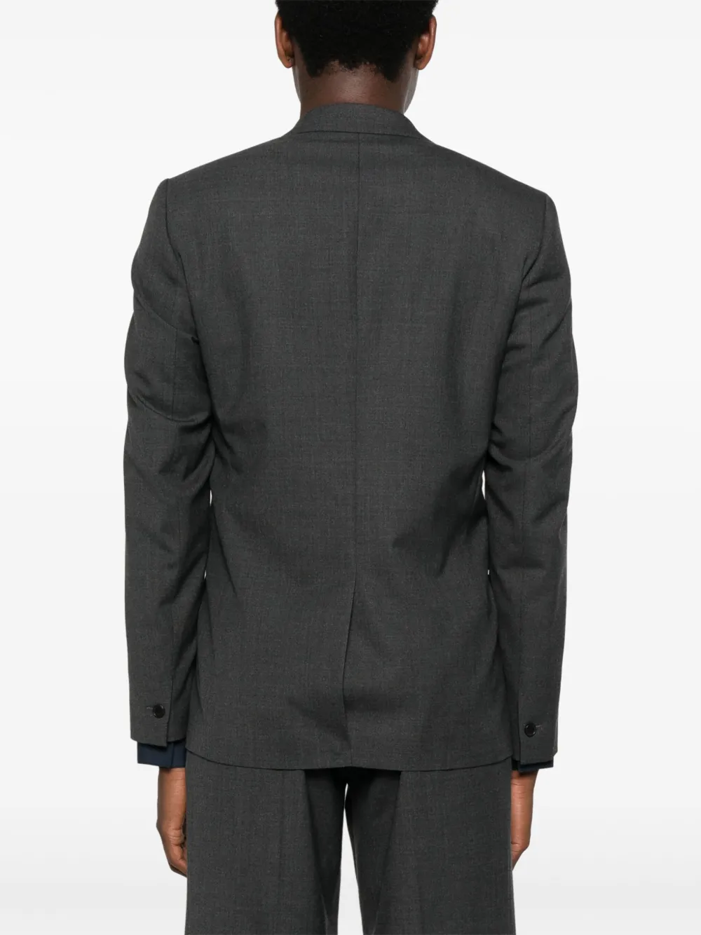 SANDRO Blazer met enkele rij knopen Grijs