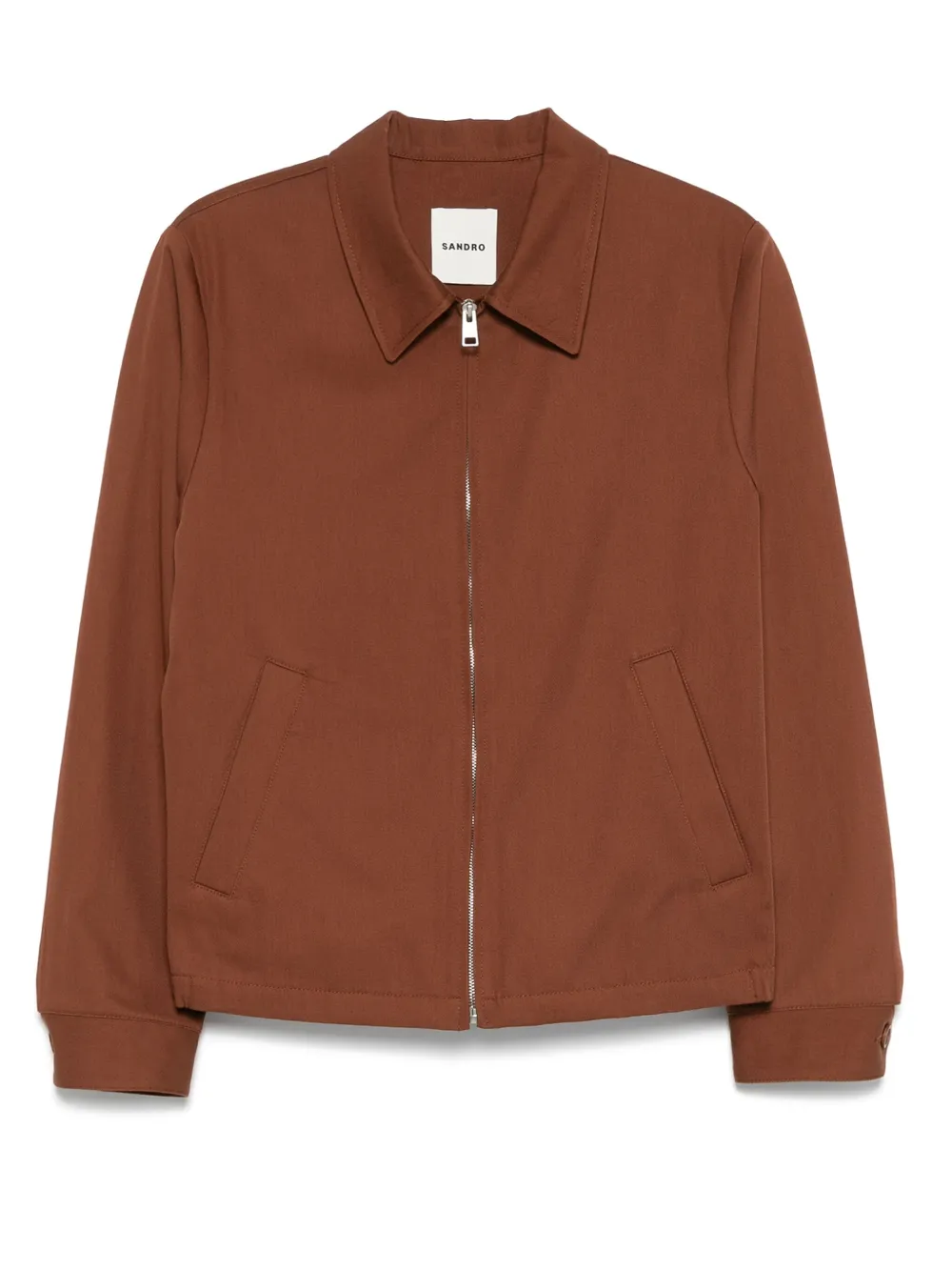 SANDRO cotton jacket | Brown | Image 1