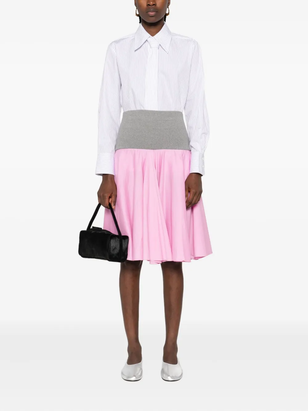 SANDRO Gestreept blouse - Wit