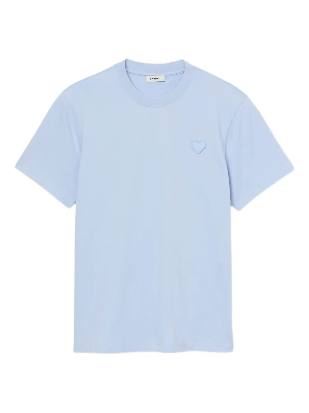 SANDRO T-shirt con stampa - Blu