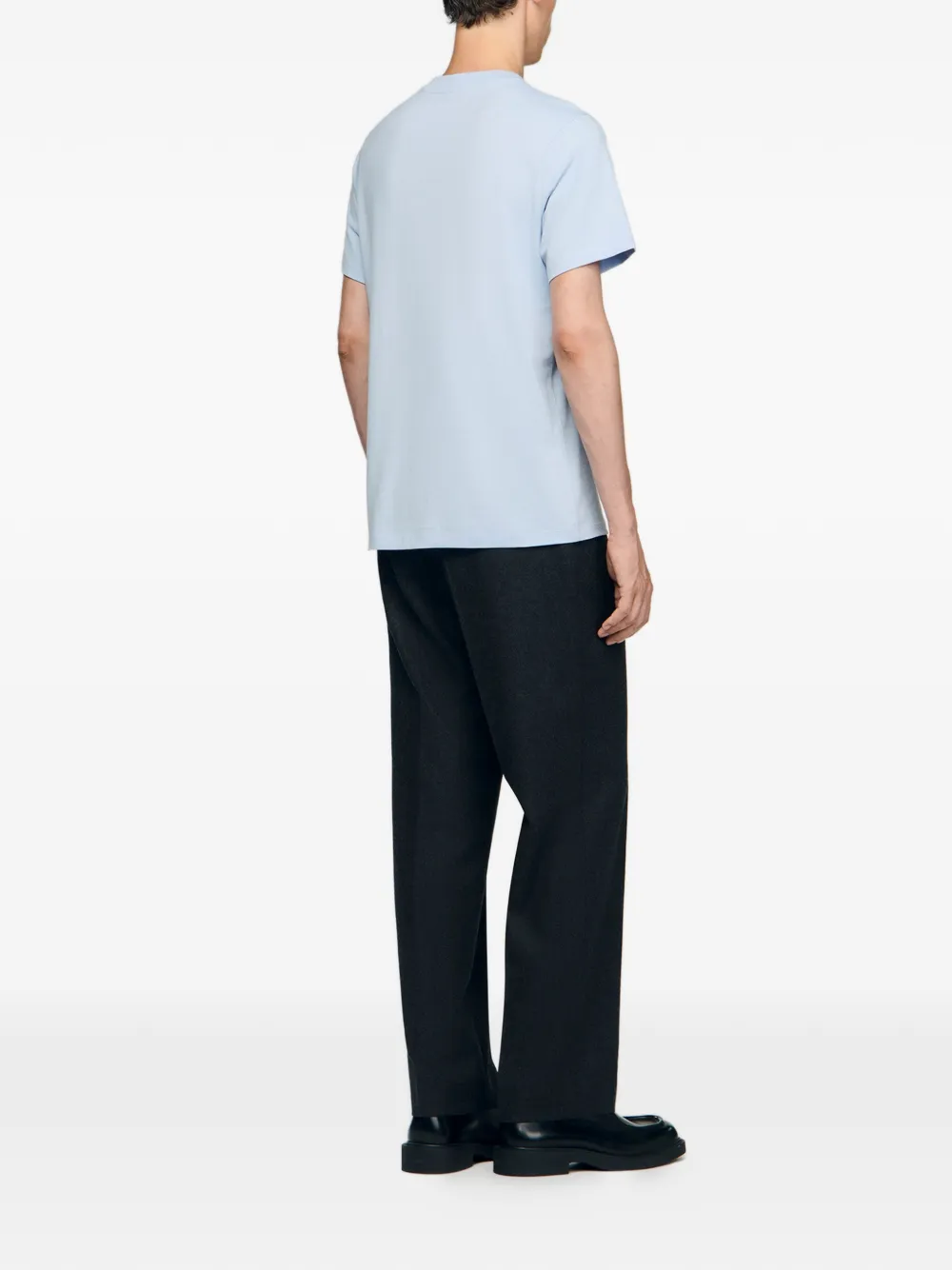 SANDRO T-shirt met hartpatch Blauw