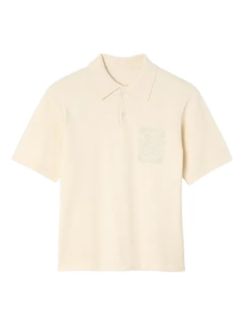 SANDRO polo à détails brodés