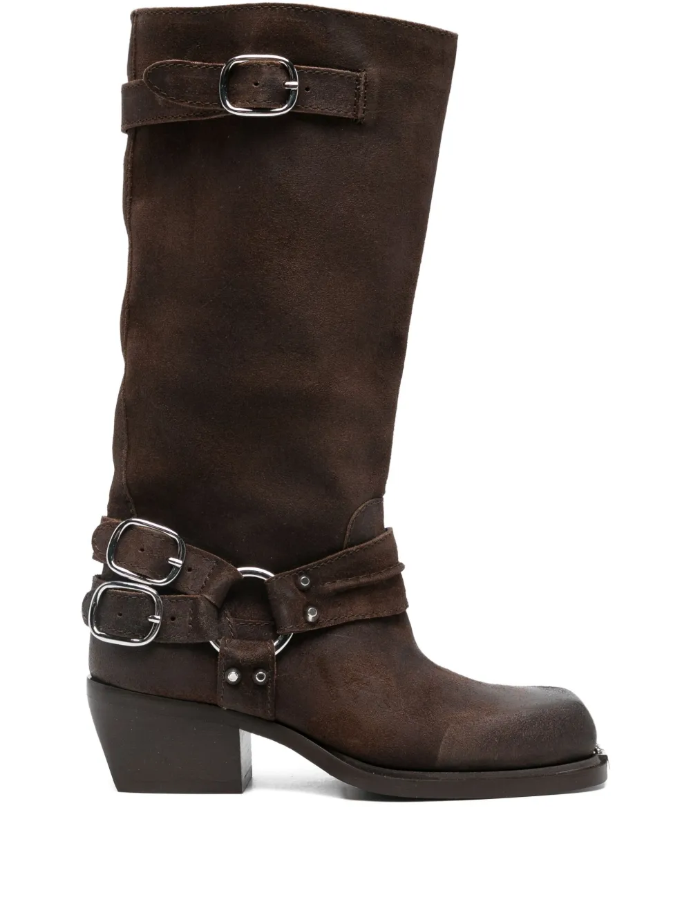 SANDRO botas con correa y hebilla | marrón | Image 1