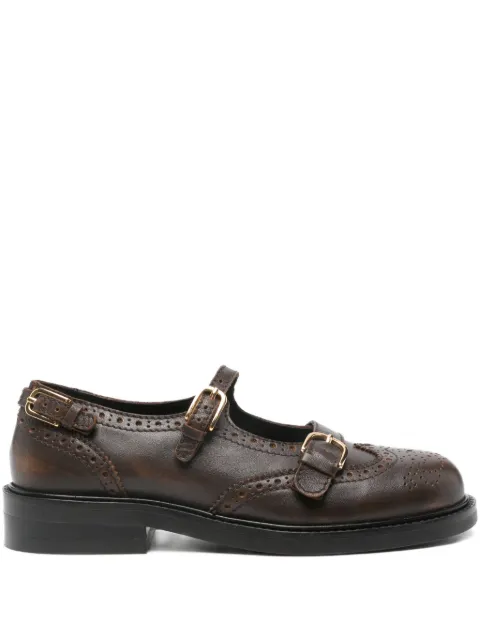 SANDRO brogue buckle loafers