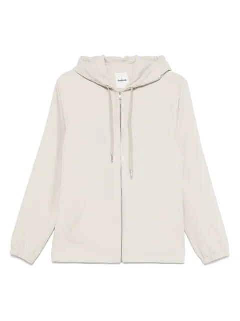 SANDRO zip-up hoodie 