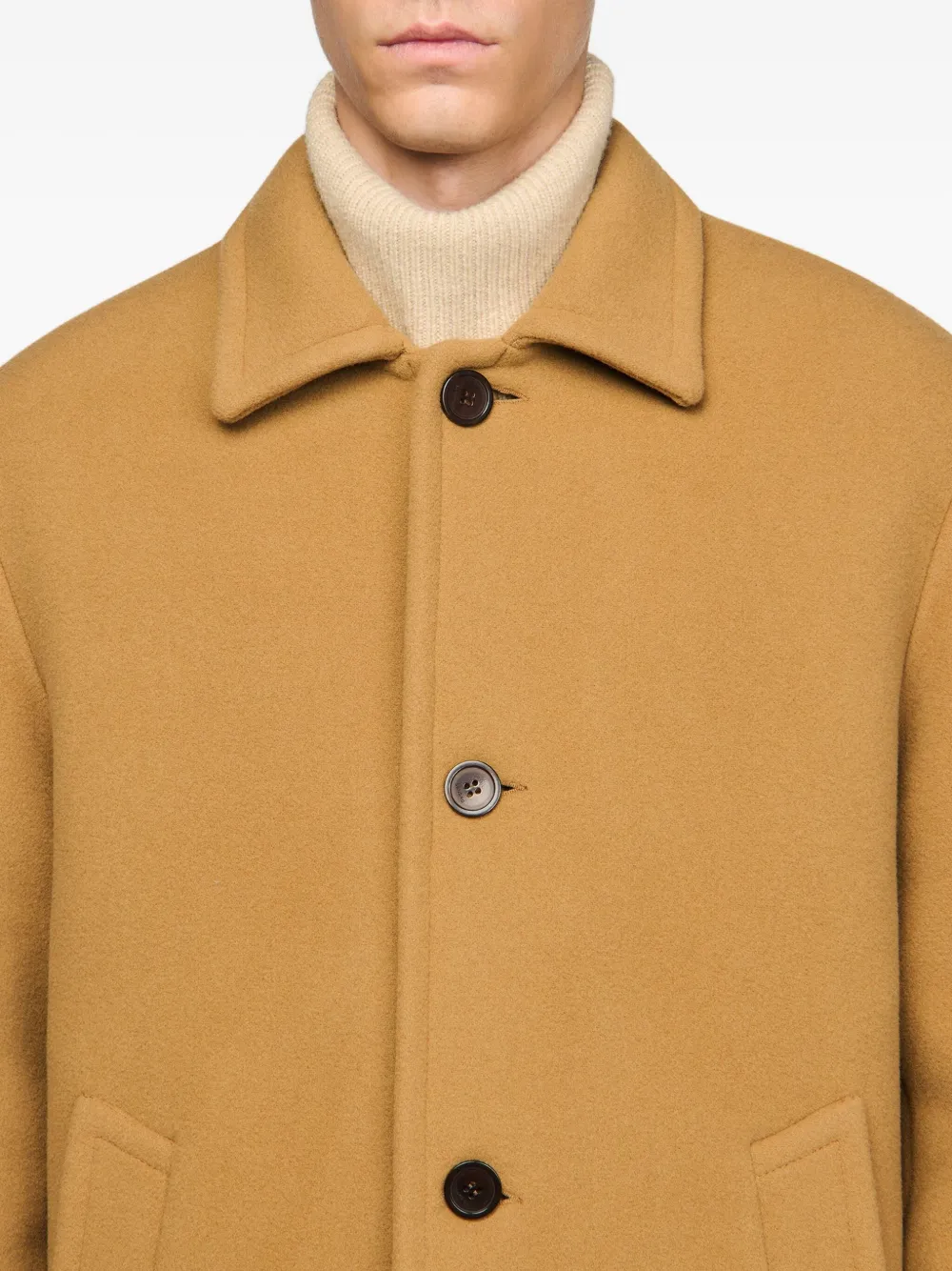 SANDRO Jas met knopen Bruin