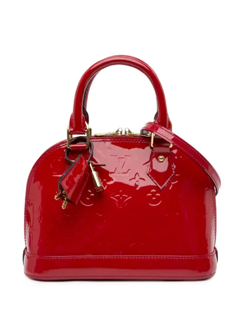 Louis Vuitton Pre-Owned 2013 Monogram Vernis Alma BB satchel