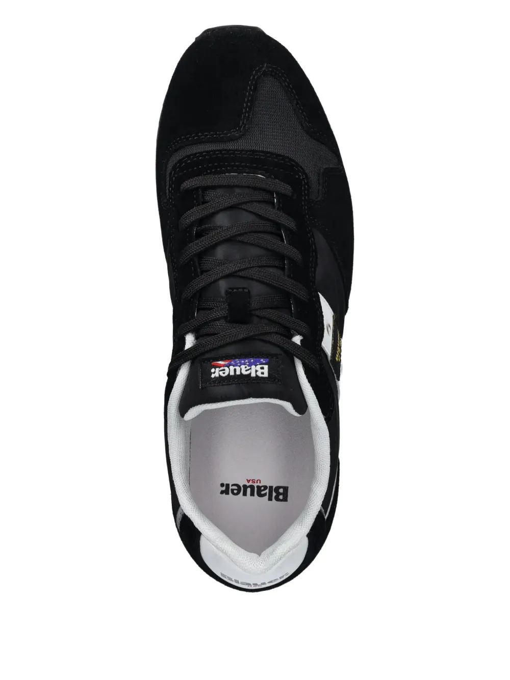 Blauer suede sneakers Black