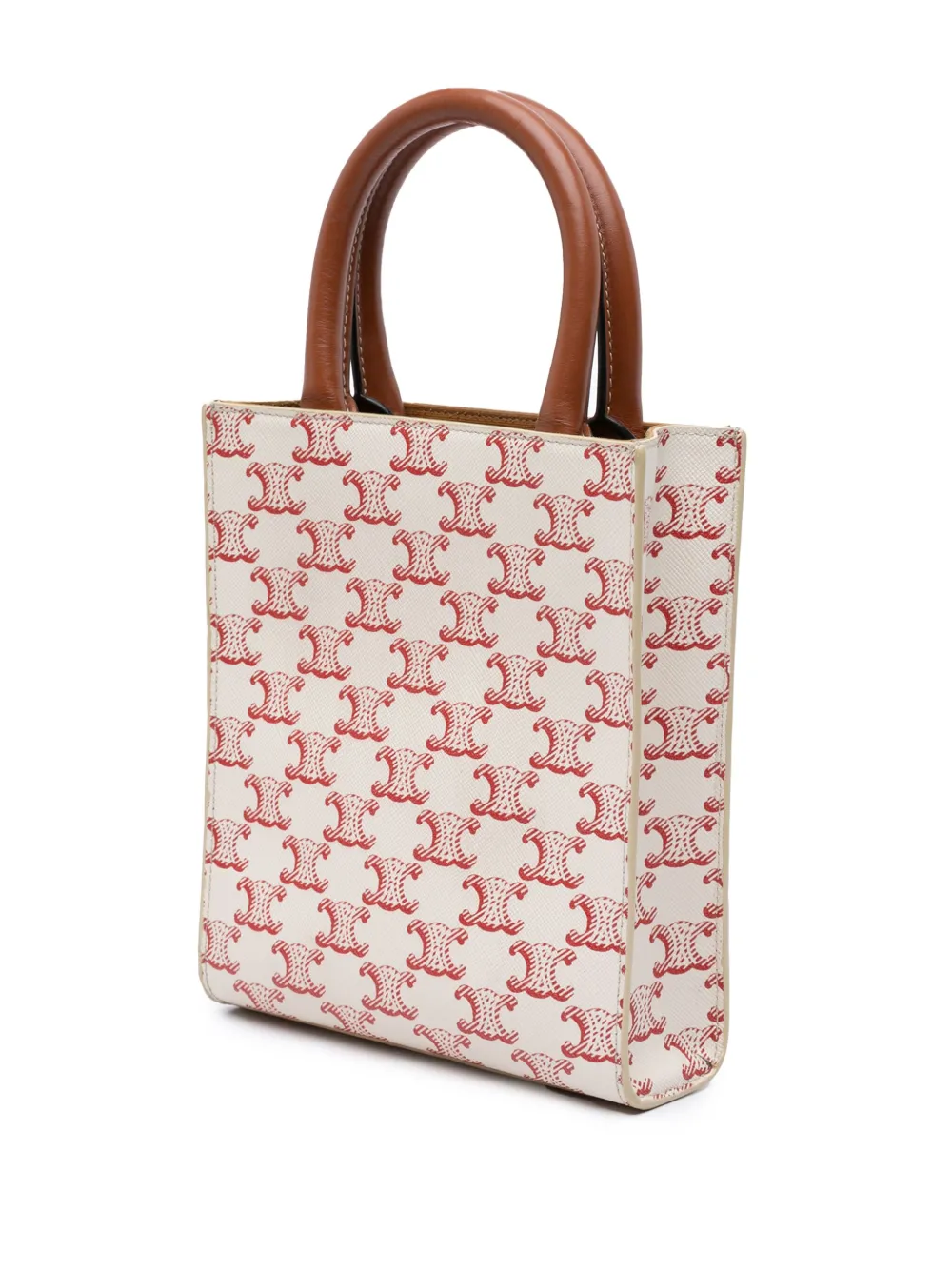 Céline Pre-Owned 2021 Mini Triomphe Coated Canvas Vertical Cabas satchel | Pre-Owned | Image 2