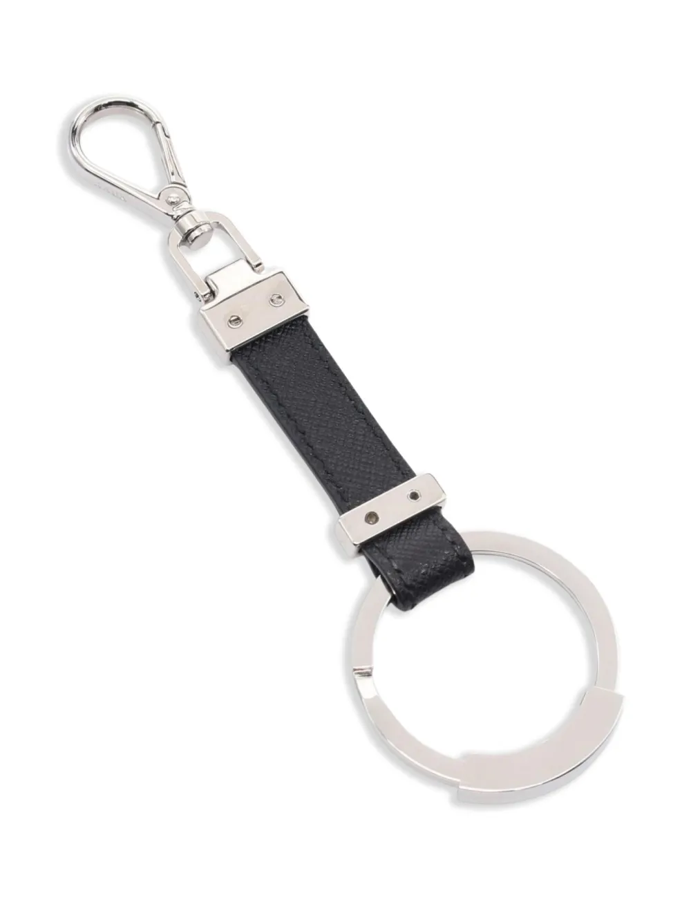 Prada Pre-Owned 2010s leather keyring | Men | Image 2